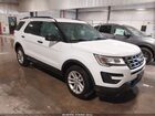 2017 Ford Explorer   White vin: 1FM5K8B88HGC63675