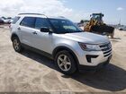 2018 Ford Explorer   Silver vin: 1FM5K8B89JGC45174