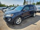 2017 Ford Explorer Xlt Blue vin: 1FM5K8D86HGC72985
