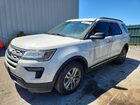 2018 Ford Explorer Xlt White vin: 1FM5K8D86JGA17517