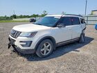 2016 Ford Explorer Xlt White vin: 1FM5K8D8XGGC51930