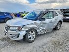 2017 Ford Explorer Xlt Silver vin: 1FM5K8DH3HGD88337