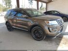2016 Ford Explorer Limited Brown vin: 1FM5K8F82GGA73167