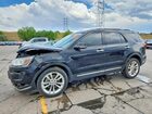 2018 Ford Explorer Limited Black vin: 1FM5K8F89JGA97845