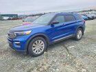 2021 Ford Explorer Limited Blue vin: 1FM5K8FW7MNA16372