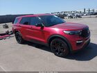 2020 Ford Explorer St Burgundy vin: 1FM5K8GC0LGA03535