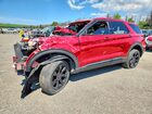 2020 Ford Explorer St Red vin: 1FM5K8GC3LGB61531