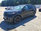 2022 Ford Explorer St Black vin: 1FM5K8GC4NGA39344