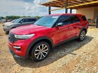 2021 Ford Explorer St Red vin: 1FM5K8GC5MGA21210
