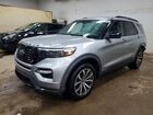 2020 Ford Explorer St Silver vin: 1FM5K8GC7LGA66308