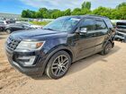 2016 Ford Explorer Sport Black vin: 1FM5K8GT8GGD00798