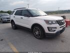 2016 Ford Explorer Sport White vin: 1FM5K8GT9GGC47674