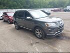 2018 Ford Explorer Platinum Серый vin: 1FM5K8HT6JGB85589