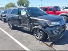 2017 Ford Explorer Platinum Gray vin: 1FM5K8HT7HGC08503
