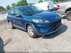 2020 Ford Escape S Blue vin: 1FMCU0F65LUA25336
