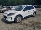 2020 Ford Escape S White vin: 1FMCU0F65LUC31689