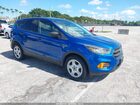 2018 Ford Escape S Blue vin: 1FMCU0F70JUD31026