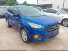 2019 Ford Escape S Blue vin: 1FMCU0F73KUB85819
