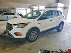 2019 Ford Escape S White vin: 1FMCU0F77KUC47030