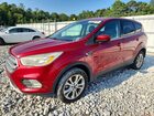 2017 Ford Escape Se Красный vin: 1FMCU0G98HUB85680