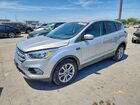 2017 Ford Escape Se Silver vin: 1FMCU0GD0HUE13868