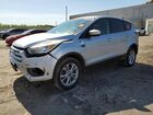 2017 Ford Escape Se Silver vin: 1FMCU0GD1HUD48383