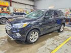 2018 Ford Escape Se Black vin: 1FMCU0GD3JUB40723