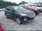 2018 Ford Escape Se Black vin: 1FMCU0GD3JUD56703