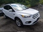2018 Ford Escape Se White vin: 1FMCU0GD5JUC17723