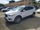 2018 Ford Escape Se White vin: 1FMCU0GD6JUD38289
