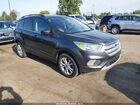 2018 Ford Escape Se Gray vin: 1FMCU0GD8JUA03258