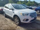 2018 Ford Escape Se White vin: 1FMCU0GD9JUB15681