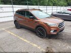 2017 Ford Escape Se Orange vin: 1FMCU0GDXHUD93080