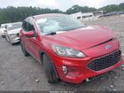2021 Ford Escape Sel Red vin: 1FMCU0H62MUA31044