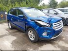2018 Ford Escape Sel Blue vin: 1FMCU0HD2JUB42753