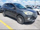 2017 Ford Escape Titanium Gray vin: 1FMCU0J96HUD92285