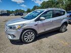 2018 Ford Escape Titanium Silver vin: 1FMCU0J96JUB16758