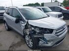 2017 Ford Escape Titanium Silver vin: 1FMCU0JD8HUD26616
