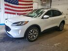2020 Ford Escape Titanium White vin: 1FMCU9DZ4LUA63724