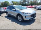 2021 Ford Escape Se Silver vin: 1FMCU9G62MUA95686