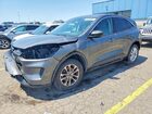 2022 Ford Escape Se Silver vin: 1FMCU9G63NUB69974