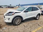 2022 Ford Escape Se White vin: 1FMCU9G64NUB22548