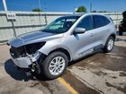2020 Ford Escape Se Silver vin: 1FMCU9G68LUA73531