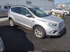 2018 Ford Escape Se Silver vin: 1FMCU9GD2JUD08596