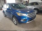 2018 Ford Escape Se Blue vin: 1FMCU9GD2JUD31182