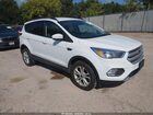 2018 Ford Escape Se White vin: 1FMCU9GD3JUC28711