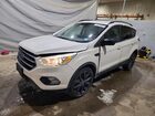 2018 Ford Escape Se White vin: 1FMCU9GD3JUD40117