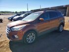 2017 Ford Escape Se Orange vin: 1FMCU9GD4HUA86766