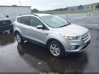 2018 Ford Escape Se Silver vin: 1FMCU9GD4JUD08597