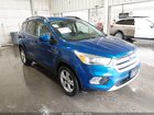 2018 Ford Escape Se Синий vin: 1FMCU9GD7JUD08920